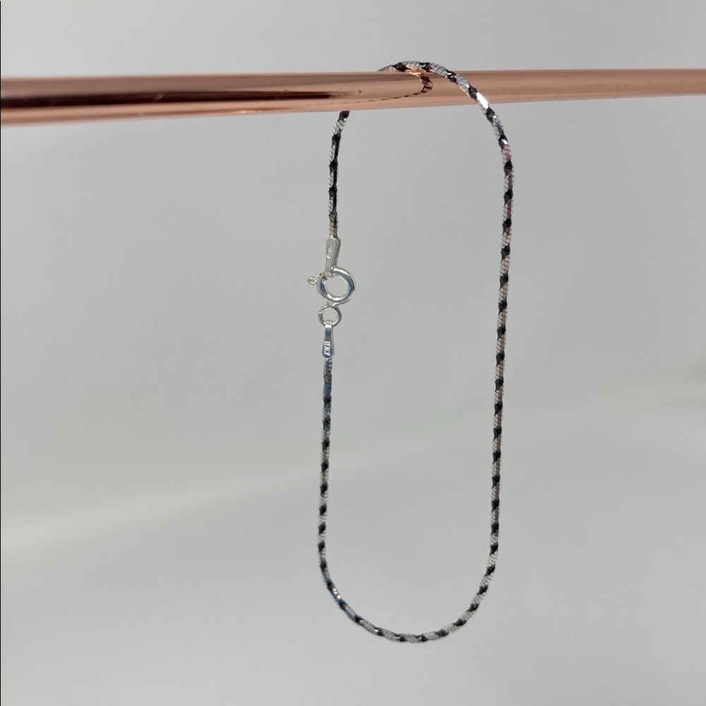 Unisex italian sterling silver 925 bracelet handmade